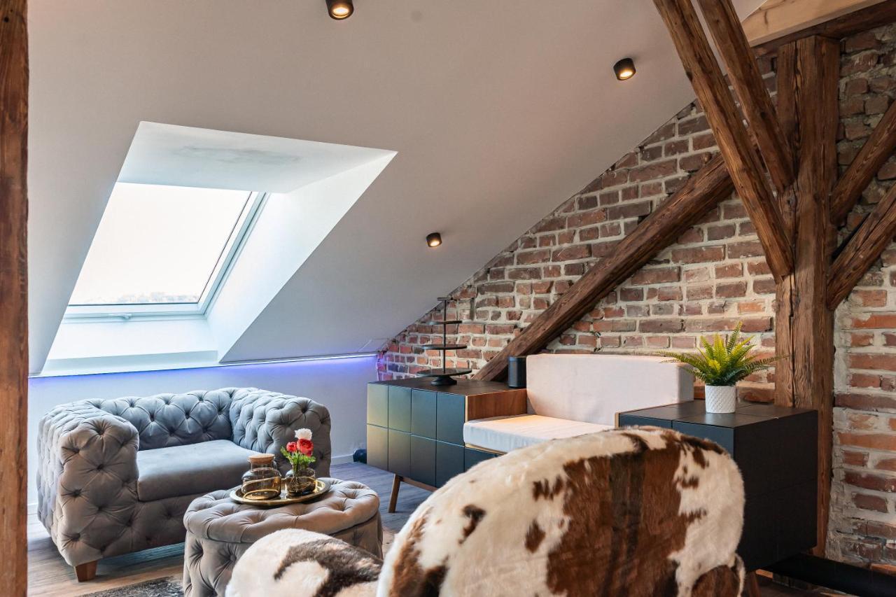 Crest - Riverside Lofts Mit Parken I Balkon I Kueche I Regendusche Passau Exterior photo