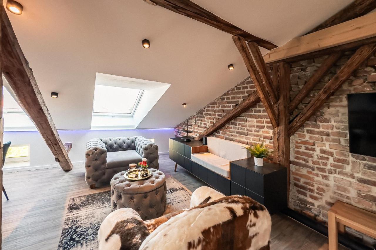 Crest - Riverside Lofts Mit Parken I Balkon I Kueche I Regendusche Passau Exterior photo
