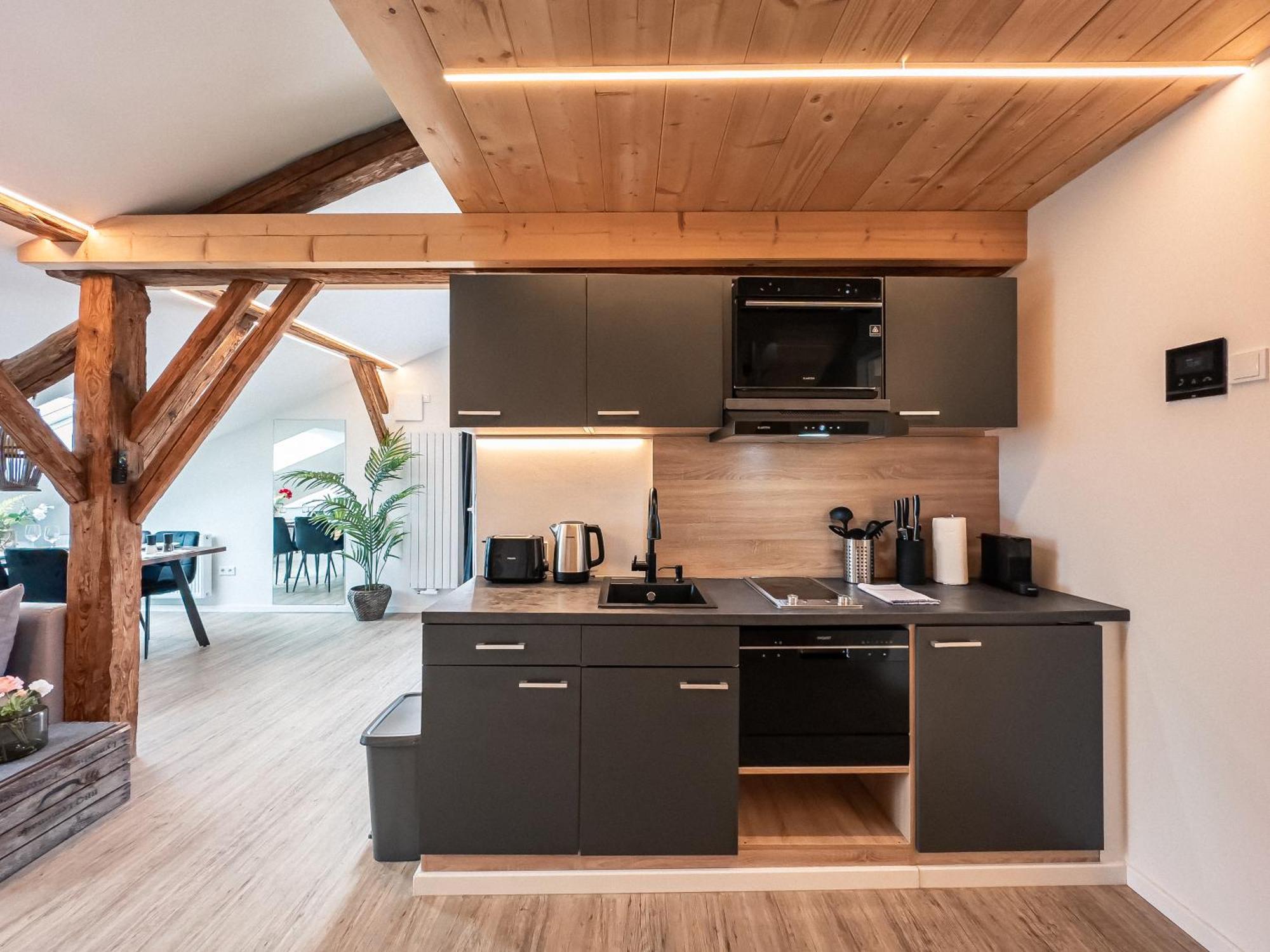 Crest - Riverside Lofts Mit Parken I Balkon I Kueche I Regendusche Passau Exterior photo