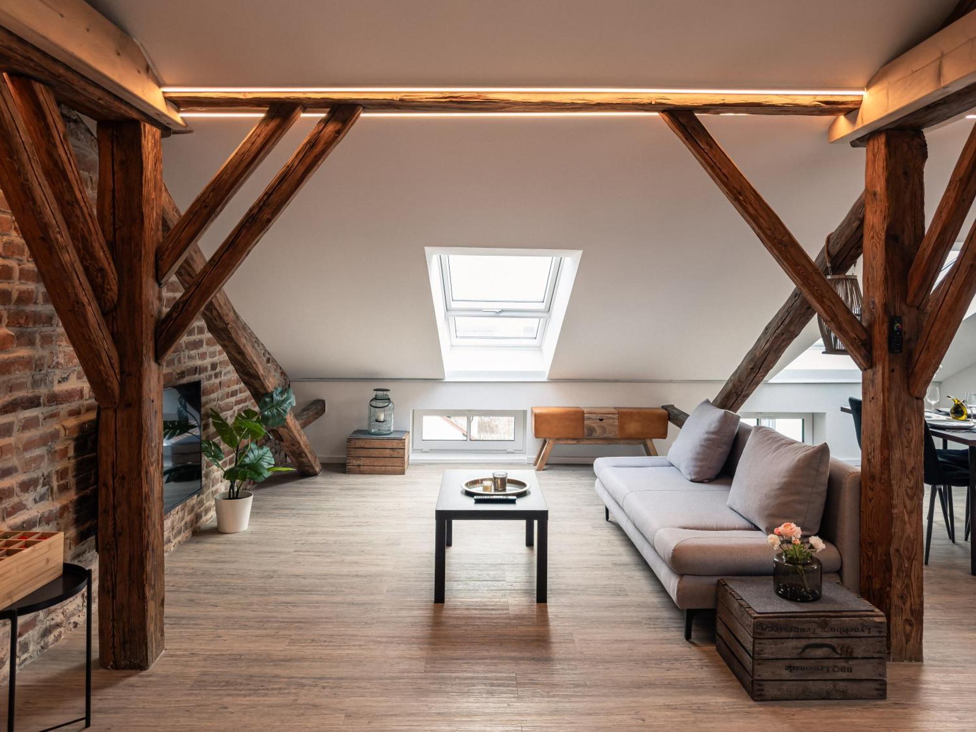 Crest - Riverside Lofts Mit Parken I Balkon I Kueche I Regendusche Passau Exterior photo